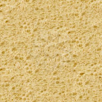 Seamless Tileable Texture of  Surface of White Bread.