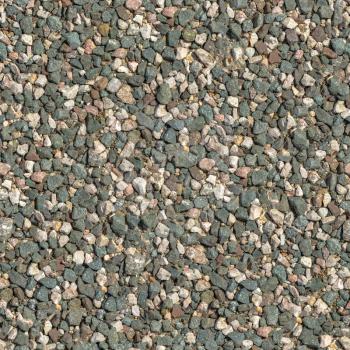 Royalty Free Clipart Image of a Tile Texture of Crushed Gravel
