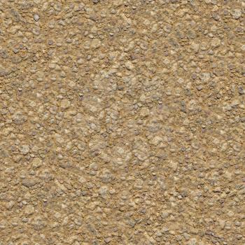 Dirty Rocky Ground with Wet Sand. Seamless Tileable Texture.