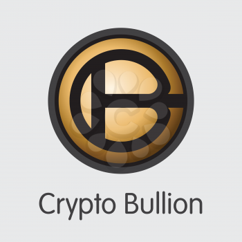 Crypto Bullion Vector Coin Image for Internet Money. Cryptocurrency Coin Symbol of CBX and Coin Illustration for using in Web Projects or Mobile Applications.
