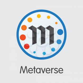 Metaverse Vector Coin Image for Internet Money. Crypto Currency Icon of ETP and Element for using in Web Projects or Mobile Applications.