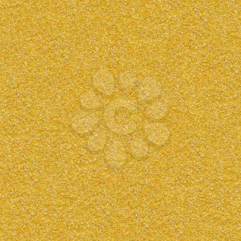 Dry Corn Grits Background. Seamless Tileable Texture.