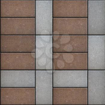 Royalty Free Photo of a Rectangular Pavement Background