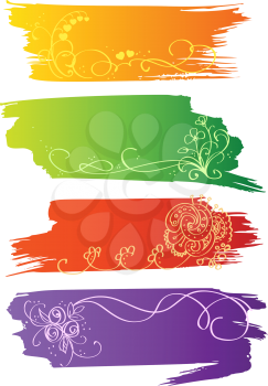 Flower banners 