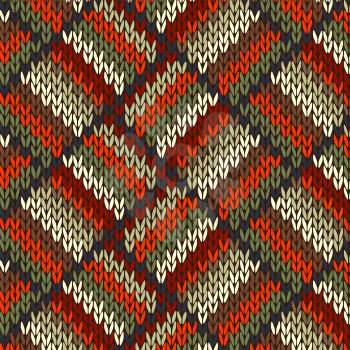 Seamless Knitted Pattern