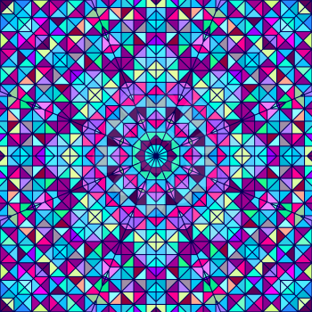Abstract Vector Geometric Colorful Background