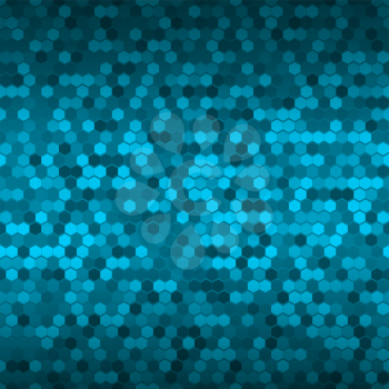 Abstract Seamless Halftone Comb Dots