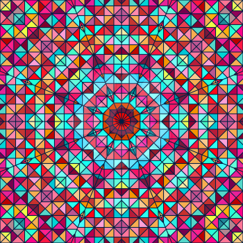 Abstract ColoAbstract Colorful Digital Decorative Flower. Geometric Contrast Line Star and Blue Pink Red Cyan Color Artistic Backdrop rful Digital Decorative Flower. Geometric Contrast Line Star and B