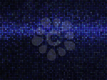 Abstract  Lights blue disco texture. Mosaic background