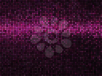 Abstract  Lights purple disco texture. Mosaic background