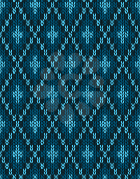Seamless Knitwear Textile Pattern