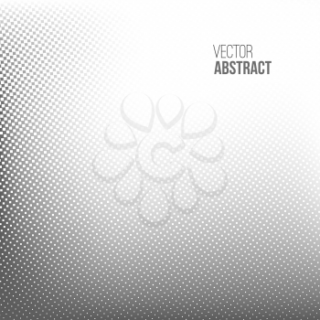 Abstract spotted halftone background. Vector illustration for business presentation