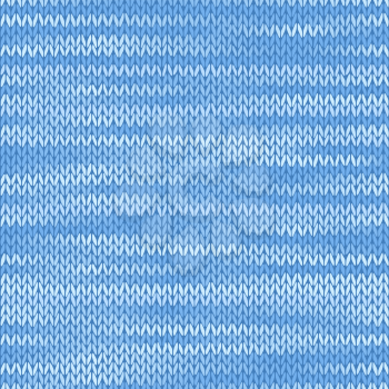 Textile fabric seamless texture. Melange light blue color background.