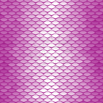 Abstract scale pattern. Roof tiles background. Pink squama texture