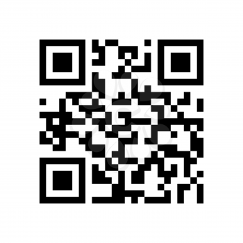 QR code. Abstract Vector modern bar code sample for smartphone scanning isolated on white background. Data encryption.