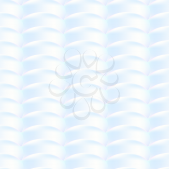 Abstract wavy background. Seamless light blue pattern