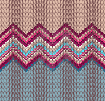 Knitted seamless pattern. Classic Knitwear fashion trendy stylish background.