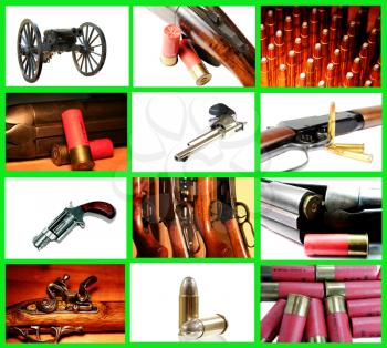 Royalty Free Photo of a Weapon Collage