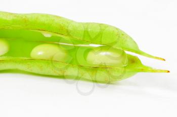 Royalty Free Photo of a Closeup of a Green Bean