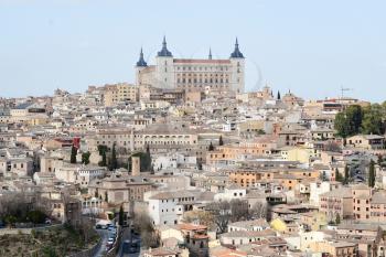 TOLEDO-SPAIN-FEB 20, 2019: Toledo is a city and municipality located in central Spain; it is the capital of the province of Toledo and the autonomous community of Castile–La Mancha.