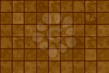 Terracotta floor tiles. seamless abstract geometric texture