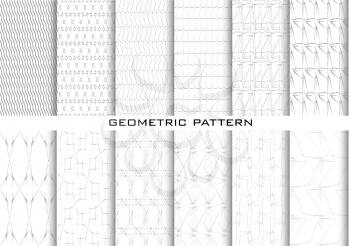 geometric pattern isolated on a white background