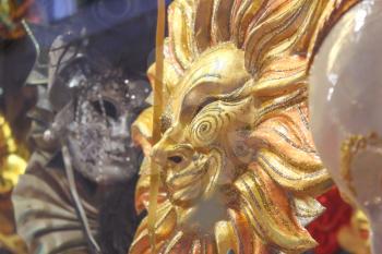 Masks at the Venice Carnival. Venice, Italy