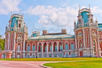 Grand Palace in Tsaritsino, Moscow, Russia, East Europe