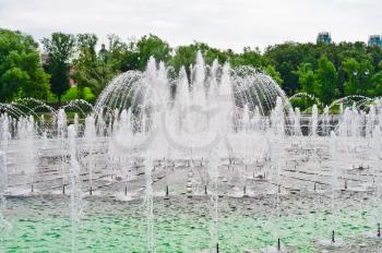 Fountain in Tsaritsino Park, Moscow, Russia, East Europe