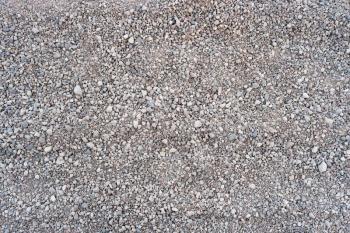 Road stone gravel for texture or background