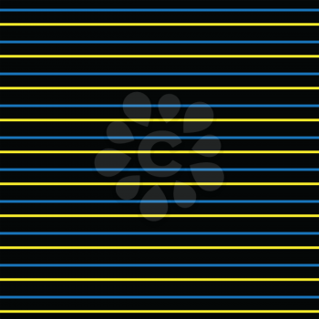 Vector seamless pattern texture background with geometric shapes, colored in black, blue and yellow colors.