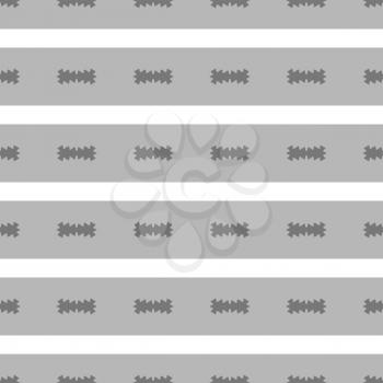 Vector seamless pattern texture background with geometric shapes, colored in grey and white colors.