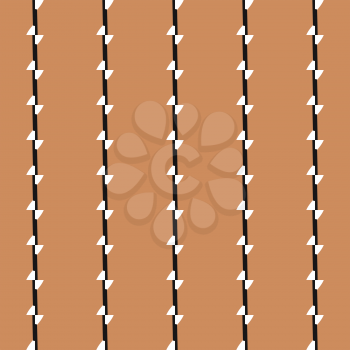 Vector seamless pattern texture background with geometric shapes, colored in brown, black and white colors.
