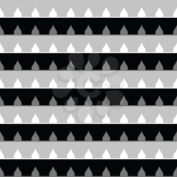 Vector seamless pattern texture background with geometric shapes in grey, black and white colors.
