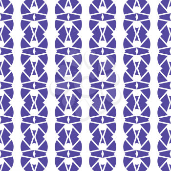 Vector seamless pattern texture background with geometric shapes, colored in purple and white colors.