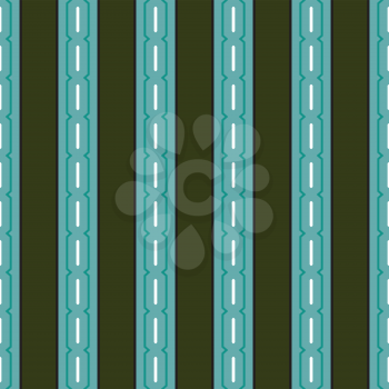 Vector seamless pattern texture background with geometric shapes, colored in green, black, blue and white colors.