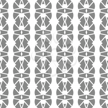 Vector seamless pattern background texture with geometric shapes in grey and white colors.