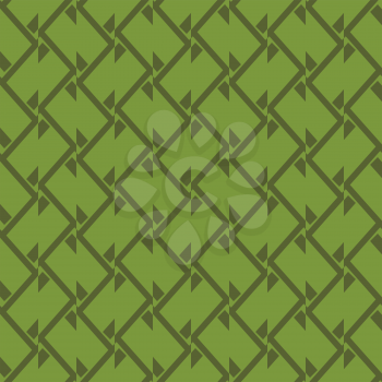 Vector seamless pattern texture background with geometric shapes, colored in green colors.