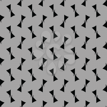 Vector seamless pattern texture background with geometric shapes, colored in black and grey colors.