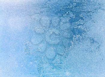 Blue Ice Abstract Natural Background