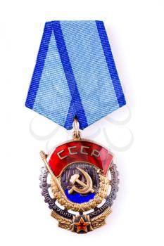 MINSK, BELARUS - FEB 03: Collection of Russian (soviet) medals for participation in the Second World War, February 03, 2014.