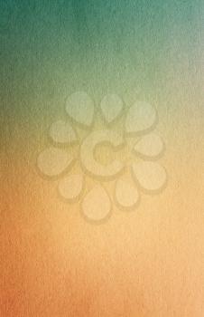 Watercolor Paper Texture Or Background For Artwork Gently Blue, Aquamarine And Yellow Brown Colors.