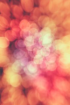 Abstract Colorful Background With Warm Orange, Red, Yellow Colors.