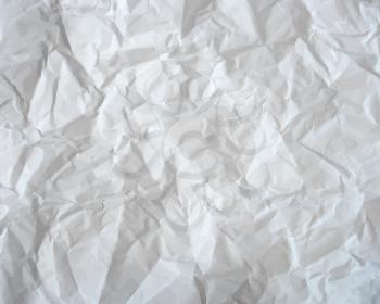 Texture of crumpled paper background. Creased paper texture. Vector illustration