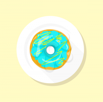 Donut logo. Sweet donuts design flat food. Doughnut, donuts coffee, donut isolated, coffee and cookies cake bakery, dessert menu, snack pastry, tasty. Donuts shop. Donut icon. Donuts glaze