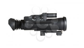 Night Vision Monocular isolated on a white background