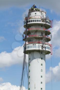 Radio Television Tower collapsed (Holland)