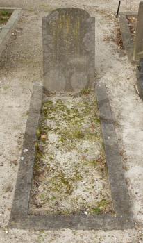 An old grave on a dutch graveyard