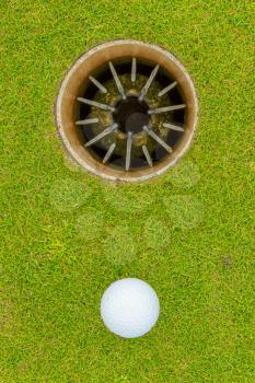Hole in One - ALMOST! The joys and frustration of golf...