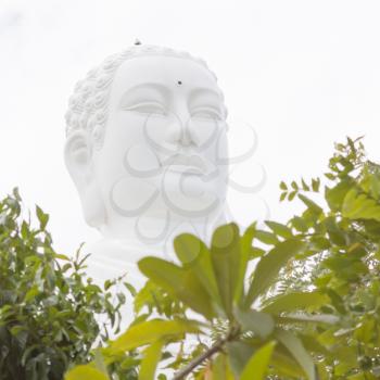 Large Buddha, landmark on Nha Trang, Vietnam